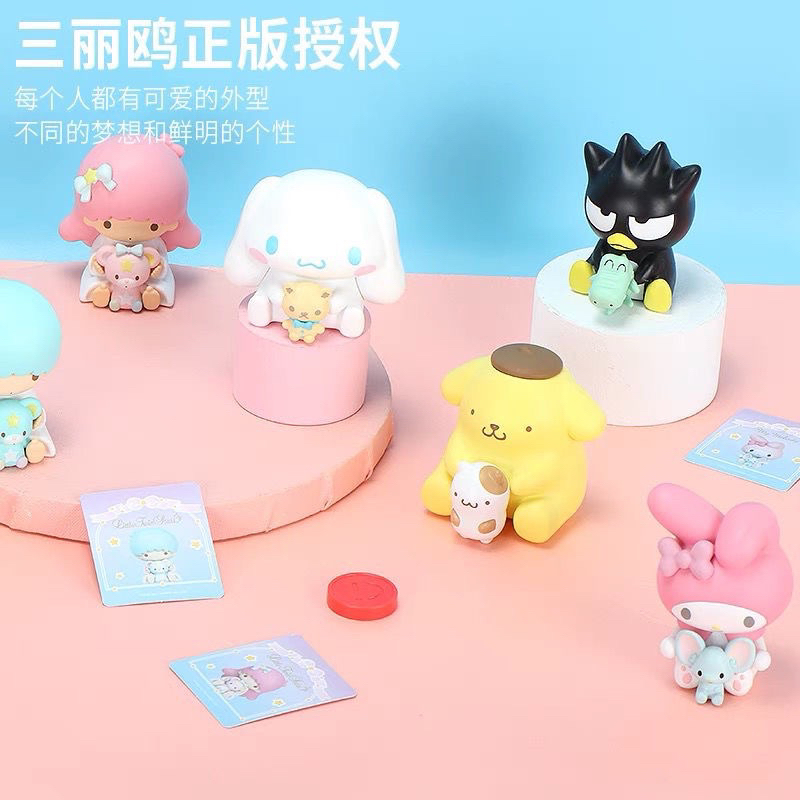 กล่องสุ่ม-แบบเลือกต้ว-ลิขสิทธิ์แท้-sanrio-miniso-sanrio-with-friends-series-blind-box-พร้อมส่งจากกรุงเทพฯ