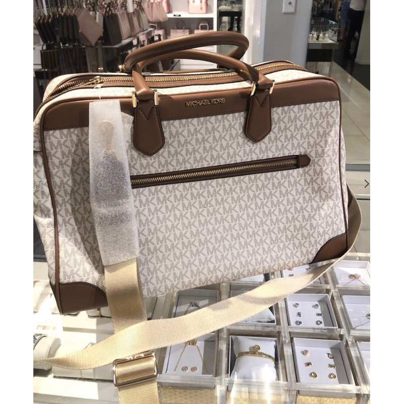MK Travel Luggage Large Top Zip Weekender Bag
