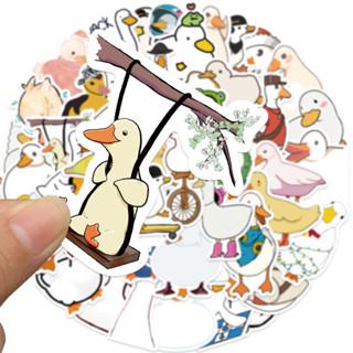 💥พร้อมส่ง💥ยูนิคอร์น หมู เพนกวิน ชิบะอินุ ฮัสกี้ Cute animal duck เป็ด 50แผ่น STICKER กันน้ำ สติ๊กเกอร์ ใช้ซ้ำได้