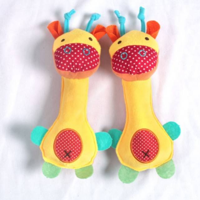 ahhyahhshop-ตุ๊กตาจับเขย่า-rattle-toy-ของเล่นมีเสียง-ของเล่นเด็กน้อย-ตุ๊กตาสัตว์-ตุ๊กตาเขย่ามือมีเสียง-เสริมพัฒนาการ