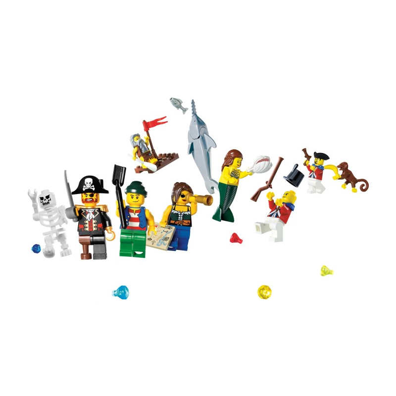 6299-lego-pirates-advent-calendar-2009-สินค้ากล่องมีตำหนิเล็กน้อย