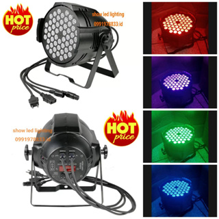 ไฟพาร์   par led 54*3W [T009]ไฟ LED Par 54Led 3in1 RGB ไฟเธค ไฟปาร์ตี้ ไฟพาร์  ไฟดิสโก้ ไฟดีสโก้  led Disco light