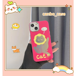🎁ส่งของขวัญ🎁เคสไอโฟน สำหรับ 11 14 for iPhone Case 13 12 Pro Max การ์ตูน น่ารัก แมว กันกระแทก เคสนิ่ม เคสโทรศัพท์