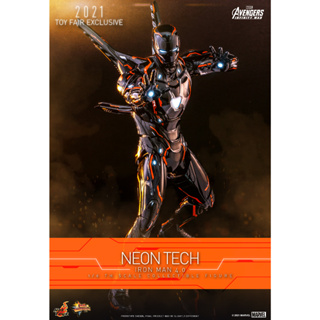 Hot Toys MMS597D39 1/6 Avengers: Infinity War - Neon Tech Iron Man 4.0 [Toy Fair Exclusive 2021]