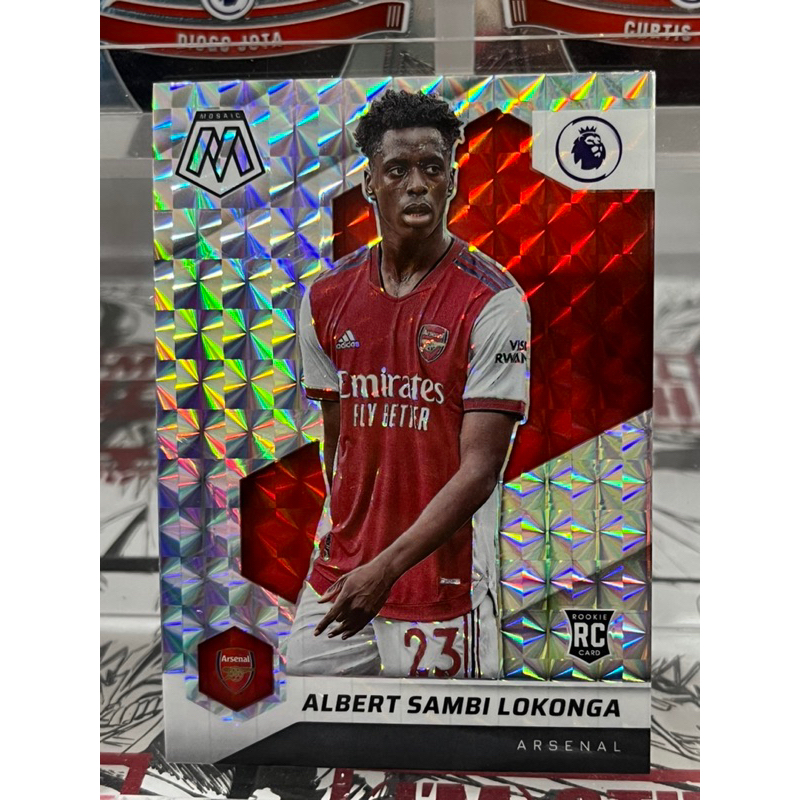 2021-22-panini-mosaic-arsenal-การ์ดทีมอาเซนอล-พาราเรลprizm