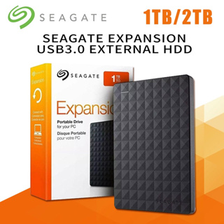 ส่งจากกรุงเทพ Seagate 1TB/2TB  USB 3.0 HDD 2.5" External Hard Disk ฮาดดิสพกพา ฮาร์ดไดรฟ์ภายนอก ประกัน 3 ปี