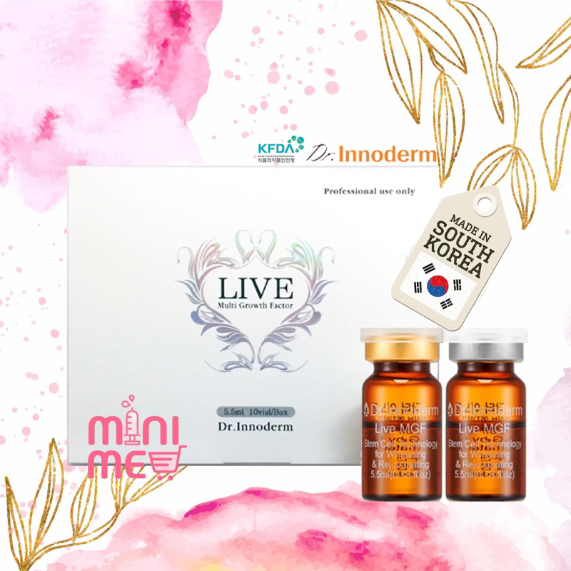 DR.INNODERM Live Stemcell หลุมสิว ฝ้ากระ เซรั่มทาบำรุงผิวหน้า | Shopee ...