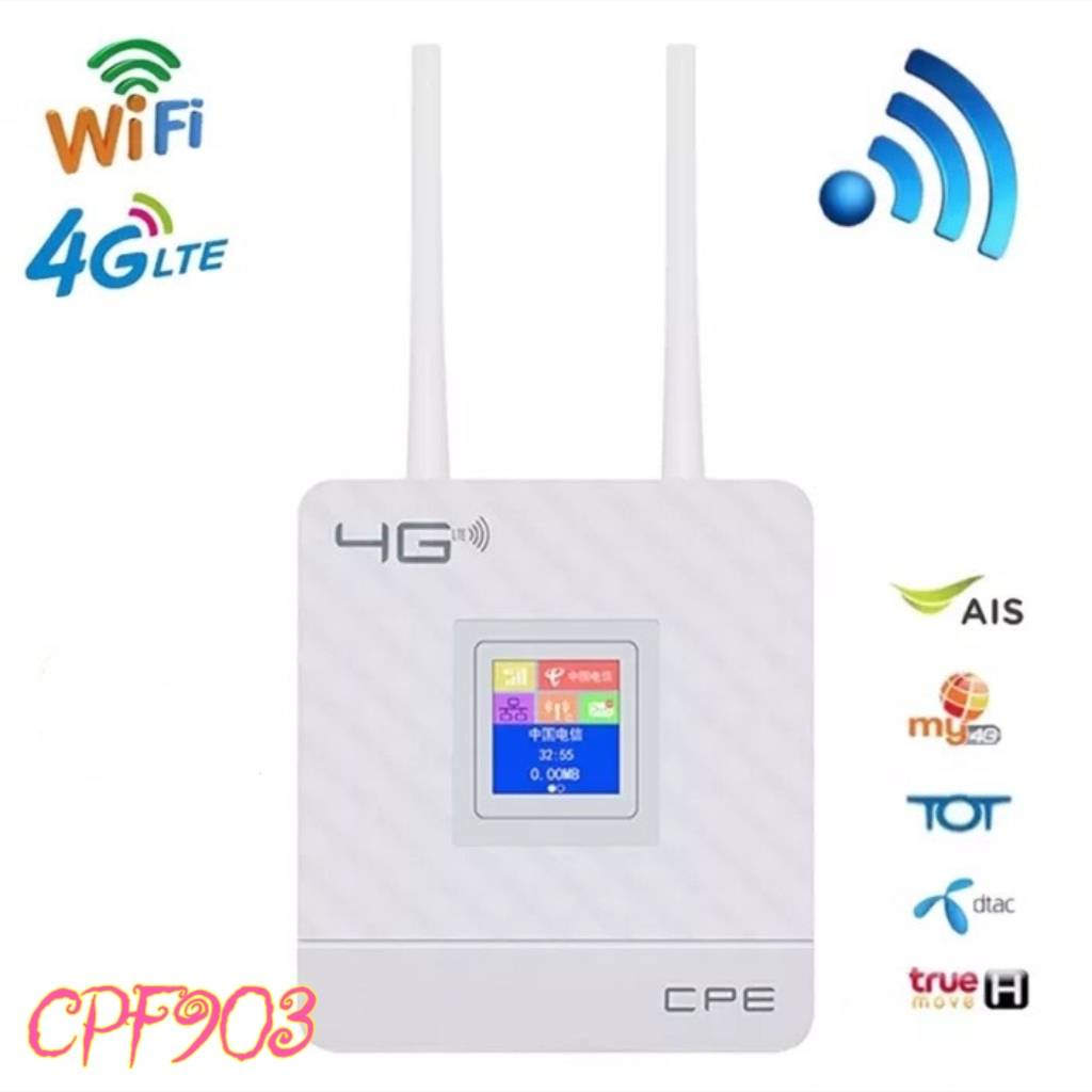 CPF903 ซิมเราท์เตอร์ กระจายไวไฟ ใช้ได้ทุกเครือข่าย 150Mbps Wireless SIM ...