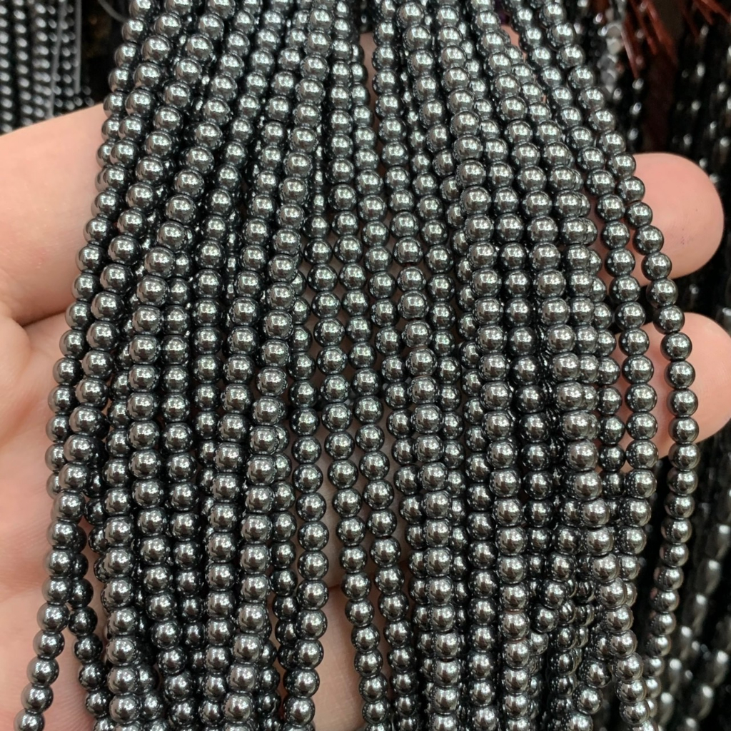 เฮมาไทต์-หินแห่งความเข้มแข็ง-hematite-3-mm-ทรงกลม-เส้นยาว