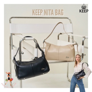 [ New Collection]กระเป๋าถือ/สะพายข้าง KEEP BAG รุ่น NITA BAG มีสายให้2เส้นค่ะ!!