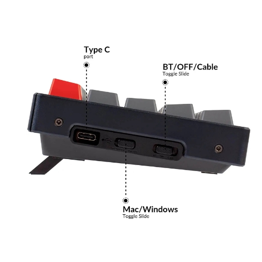 keychron-k12-j-บลูทูธไร้สายคีย์บอร์ด-w-rgb-backlight-gateron-hot-swappable-กรอบอลูมิเนียมสำหรับ-mac-windows-พร้อมส่ง