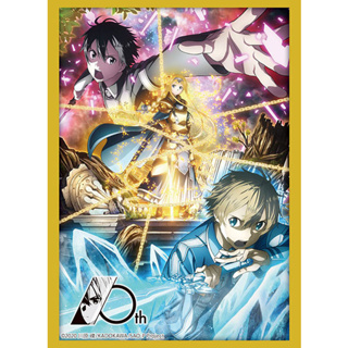 Bushiroad Sleeve HG Vol.3745 Sword Art Online 10th Anniversary Alicization Part.2 (ซองคลุมการ์ดขนาด WS BF MTG SVE 75ซอง)