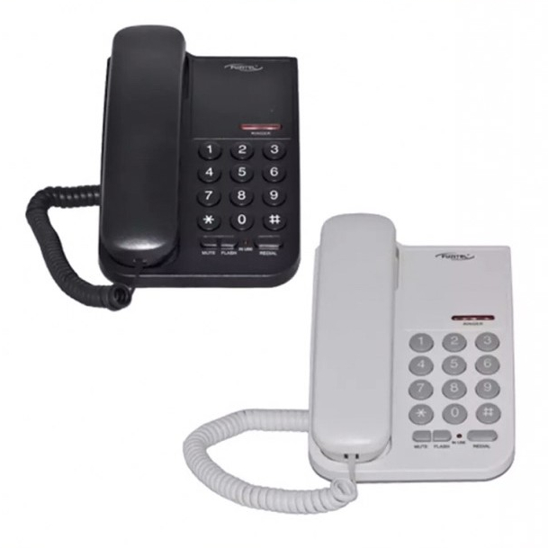 fujitel-telephone-โทรศัพท์บ้าน-โทรศัพท์พื้นฐาน-รุ่น-ft-411-โทรศัพท์บ้าน-ยี่ห้อ-fujitel-รุ่น-ft-411-มีฟังก์ชั่น-mute