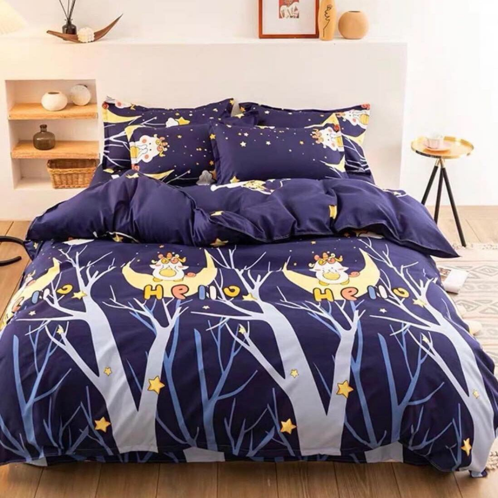 ชุดผ้าปูที่นอน-โทนสีน้ำเงิน-ครบเซต-6-ชิ้น-ตะกร้า-i-1