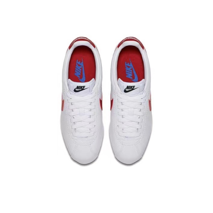 ของแท้-100-nike-cortez-low-สีแดง-ขาว-ทั้งสองเพศ-ระบายอากาศ-กันลื่น