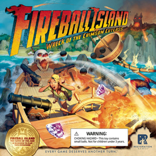 Fireball Island: The Curse of Vul-Kar – Wreck of the Crimson Cutlass (Expansion) [BoardGame]