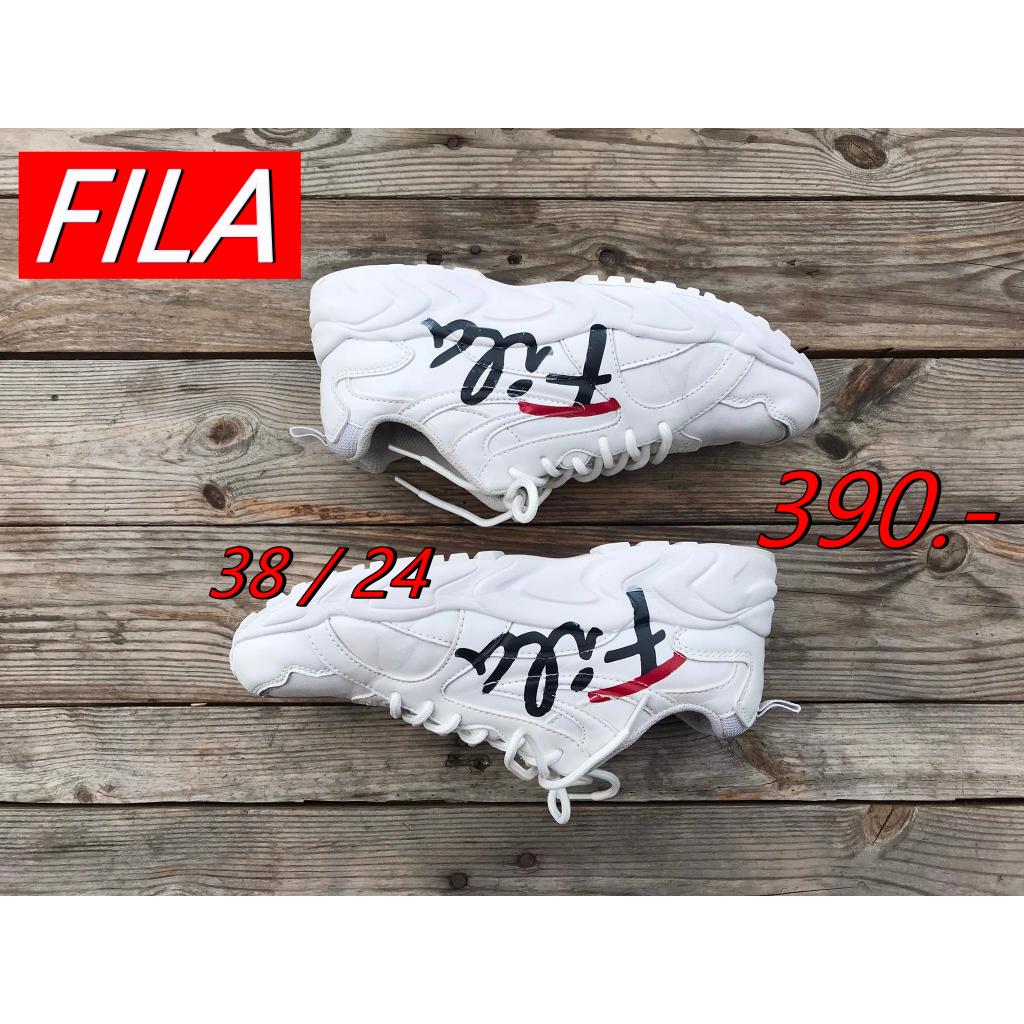 หารองเท้ามือสองfila-size-38-24-cm-งานแท้-นัดรับสินค้าได้