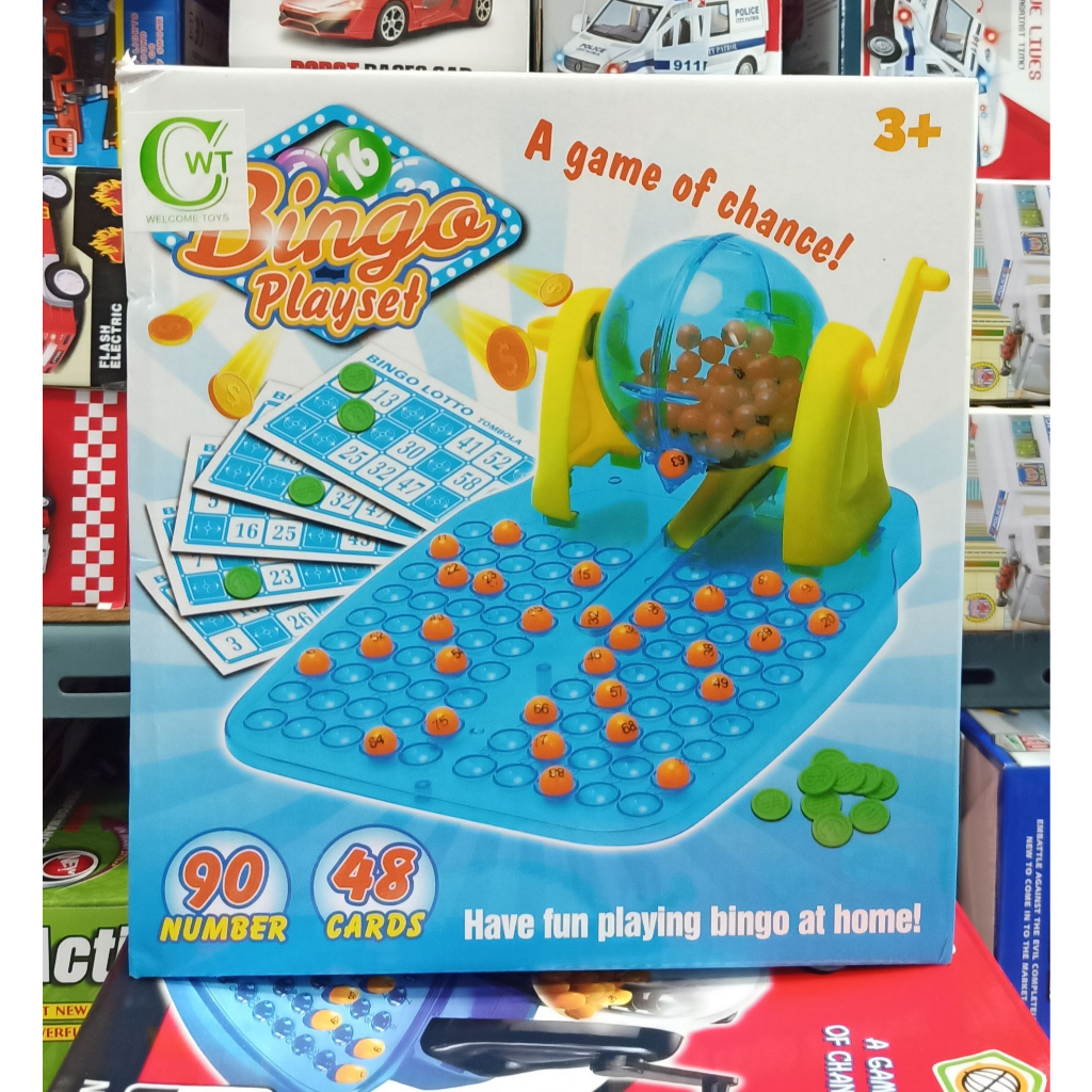 พร้อมส่งจากไทย-ของเล่นครอบครัว-เกมสร้างสรร-bingo-เกมบิงโกแบบหมุน