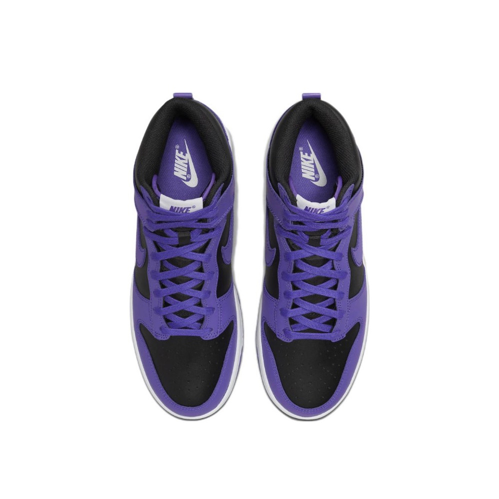 ของแท้-100-nike-dunk-high-purple-and-black-รองเท้าผ้าใบลำลองส้นสูงสวมทนสีดำและสีม่วง-unisex