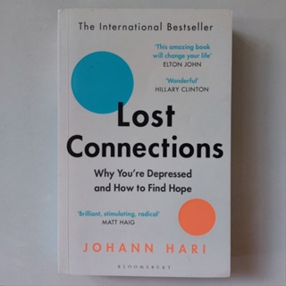 หนังสือ Lost Connections : Uncovering the Real Causes of Depression - Johann Hari