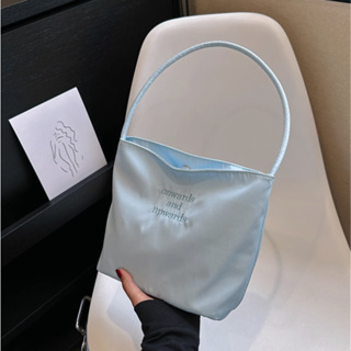 Nylon Handbag กระเป๋าผ้าไนลอนถือและสะพายได้สุดน่ารัก พร้อมส่ง