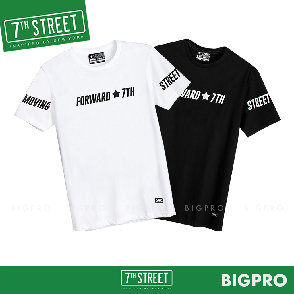 เสื้อยืด-แนวสตรีท-7th-street-รุ่น-moving-forward-ขาว-ดำ-mov001-mov002-ของแท้