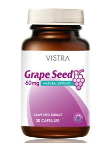 Vistra Grape Seed บรรจุ 30 เม็ด