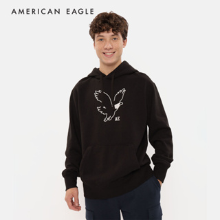 American Eagle Graphic Hoodie เสื้อ ฮู้ดดี้ ผู้ชาย กราฟฟิค (NMSC 019-2092-001)