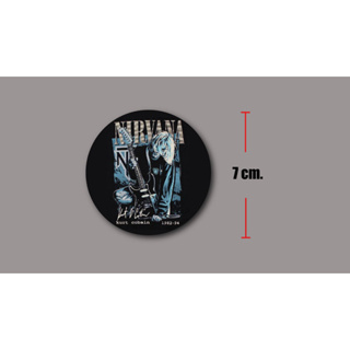 sticker pvc  nirvana สติกเกอร์ เนอวาน่า งานออฟเซ็ทแท้ pvc กันน้ำ กันแดด