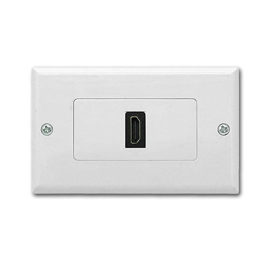 หน้ากากพร้อมช่องเสียบ-hdmi-หัวตรง-1ช่อง-1-port-hdmi-wall-face-plate-panel-cover-outlet-extender-3d-1080p-white