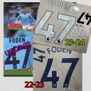 FODEN เบอร์ติดเสื้อกีฬา พร้อมส่ง ปี23-24 มาแล้ววววววว