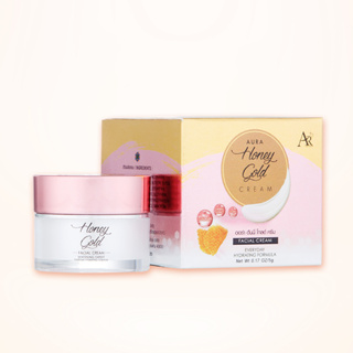 AURA RICH AURA HONEY GOLD CREAM ครีมบำรุงหน้าน้ำผึ้งทองคำ 5 กรัม