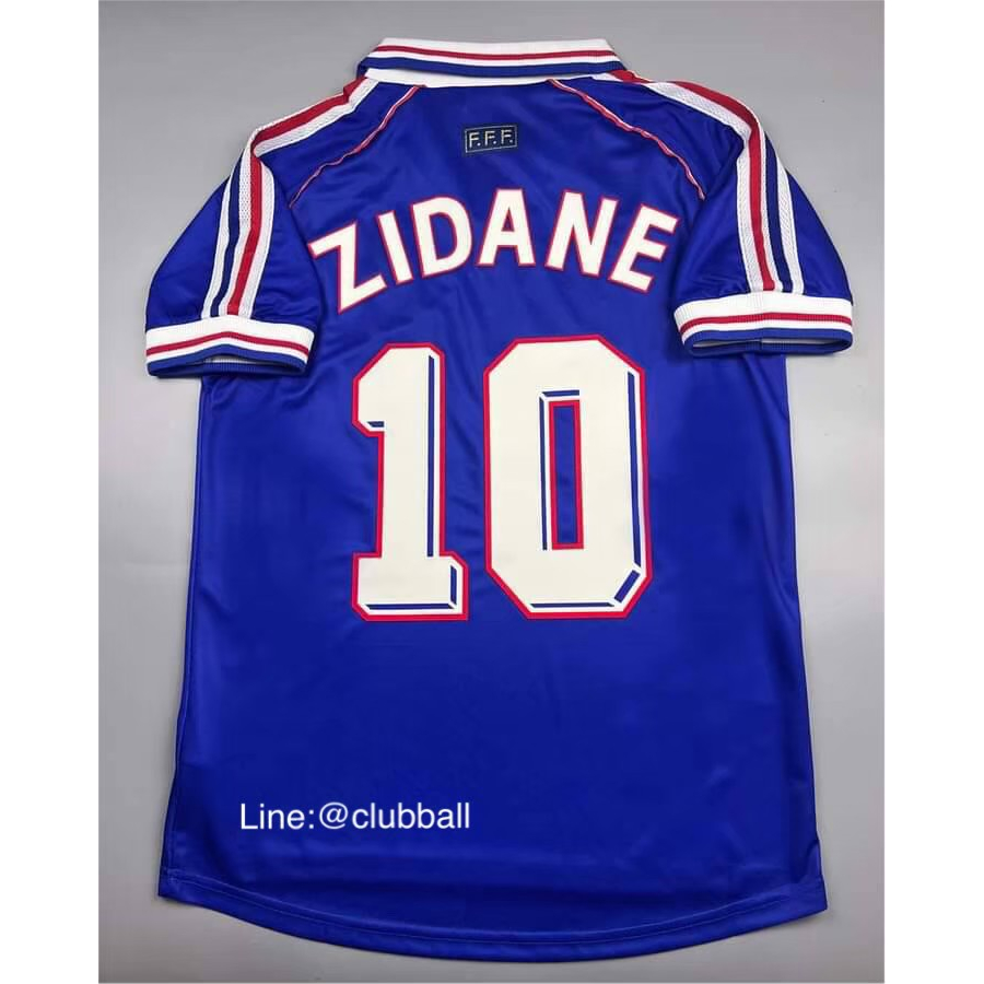 retro-เสื้อฟุตบอล-ทีมชาติฝรั่งเศสเหย้า-ปี-1998-zidane-10