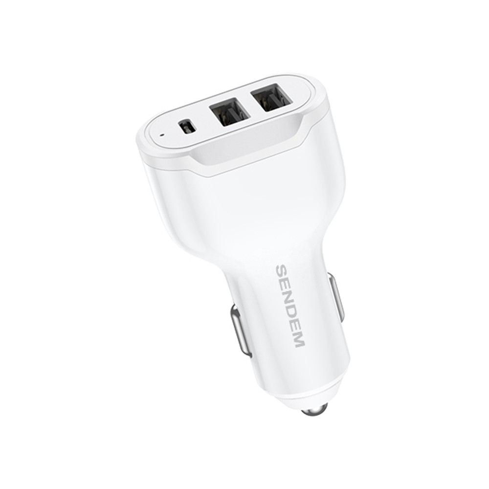 sendem-d12-ที่ชาร์จในรถ-car-charger-25w-pd-fully-quick-charge-ชาร์จด่วนได้ทุกยี่ห้อ-ชาร์จเร็ว