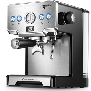 พร้อมส่ง Gemilai CRM3605 เครื่องชงกาแฟเอสเปรสโซ่เชิงพาณิชย์ขนาดเล็กในครัวเรือนกึ่งอัตโนมัติสกัดเข้มข้นเข้มข้น