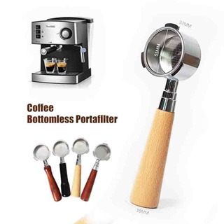 หัวชงกาแฟ Donlin Bottomless Portafilter ด้ามชงกาแฟ 51 มม.3 EARS  ใช้กับเครื่องชงกาแฟหัว Stainless 304