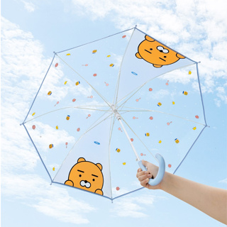 ( พร้อมส่ง ) Kakaofriends Bubble Umbrella Kids ร่มใส สำหรับเด็ก