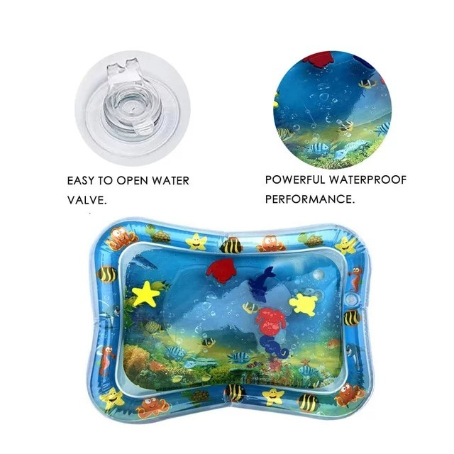 ahhyahhshop-water-playpen-water-mat-เพลยิม-เพลแมท-ของเล่นสำหรับเด็กเล็ก-เสริมพัฒนาการด้านร่างกาย-กล้ามเนื้อและกระดูกเด็ก