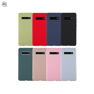 เคส Samsung Galaxy S10 ซัมซุง เอส10 SM-G973F/DS เคสซิลิโคนนิ่ม สีพาสเทล TPU บาง