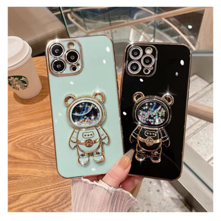 เคส TPU ขอบตรง นักบินอวกาศไหม่ สำหรับ iPhone 6 6s 6plus 6splus i7 i8 se2 se3 7plus 8plus i11 สำหรับ ไอโฟนTpu กันกระแทก