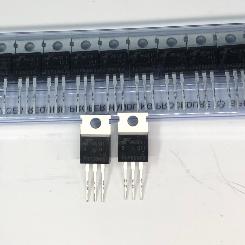 fhp60n06-p60n06-60n06-มอสเฟต-mosfet-ภาคจ่ายไฟแอมป์รถยนต์-ยี่ห้อ-fbแท้