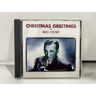 1 CD MUSIC ซีดีเพลงสากล   CHRISTMAS GREETINGS BING CROSBY FVRCP 30395  (A16F158)