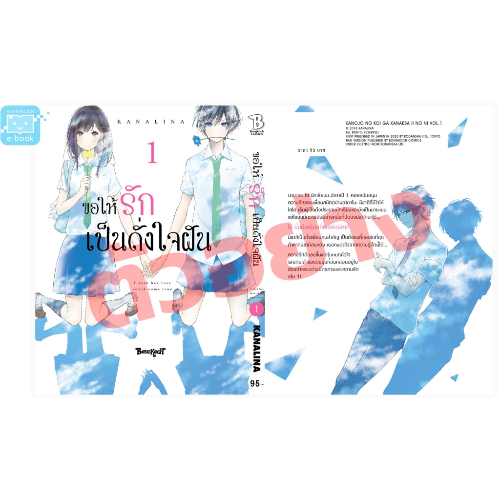 มังงะ-ขอให้รักเป็นดั่งใจฝัน-เล่ม-1-3-เล่มจบ