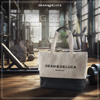 DEAN&amp;DELUCA BANGKOK LONG ISLAND TOTE BAG GREY