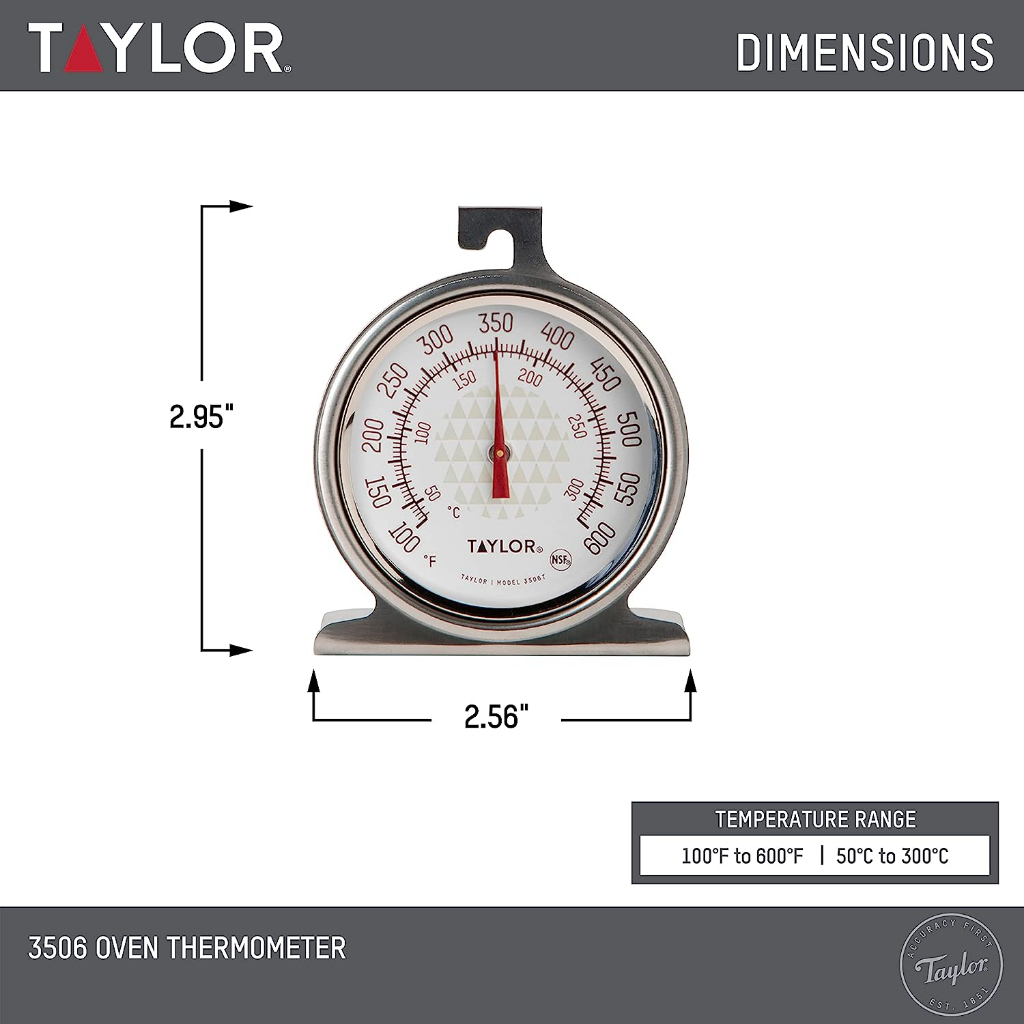 เทอร์โมมิเตอร์เตาอบ-taylor-oven-thermometer-ของแท้จากอเมริกา