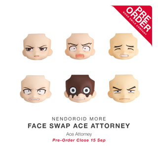 [สินค้าสั่งจอง] Nendoroid More - Face Swap Ace Attorney