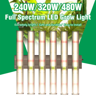 🔥มาใหม่🔥 SAMSUNG LM281B/OSRAM ไฟปลุกต้นไม้ 320W/480W IR UV  หลอดไฟปลูกต้นไม้ Grow Light ช่วยทำดอก