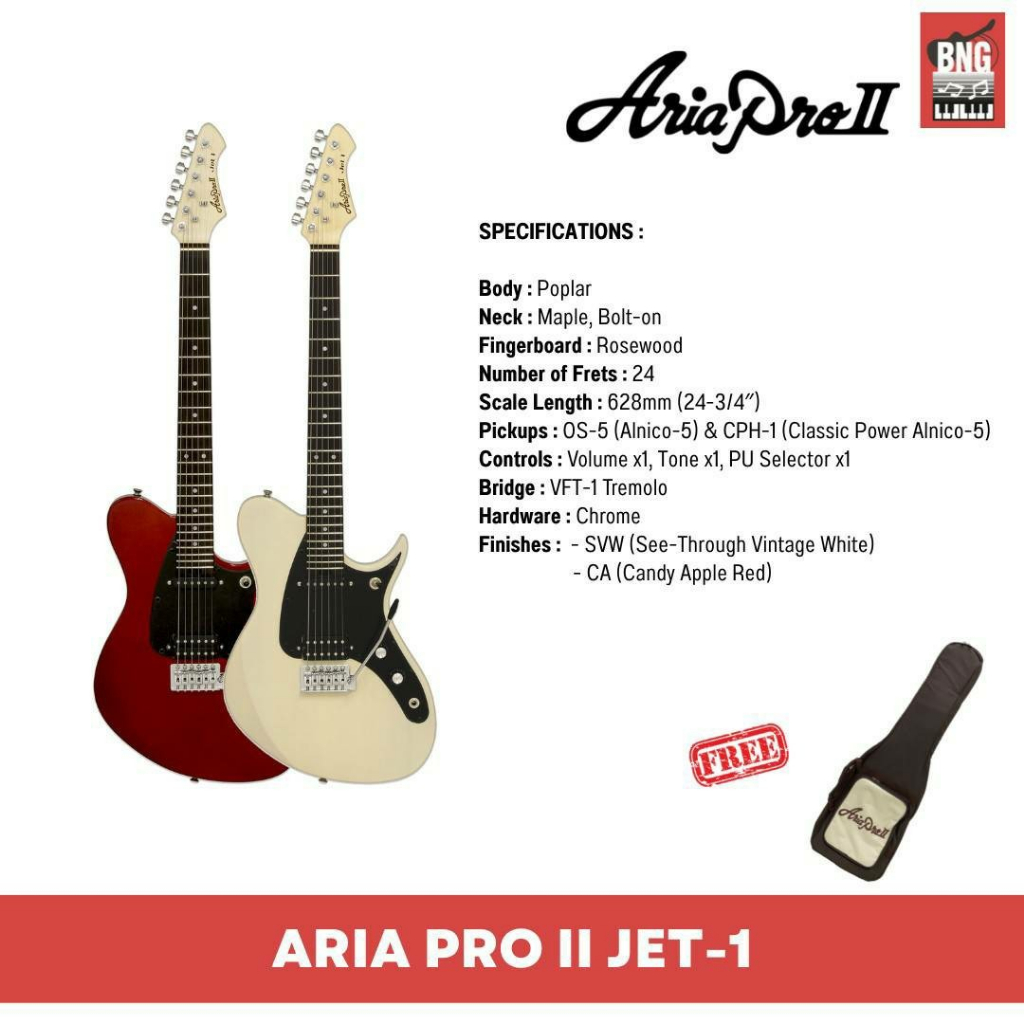 aria-pro-ii-jet-1-กีตาร์ไฟฟ้า-แบรนด์ดังจากประเทศญี่ปุ่น-เสียงดี-คุ้มค่า-electric-guitar-พร้อมกระเป๋า-gigbag