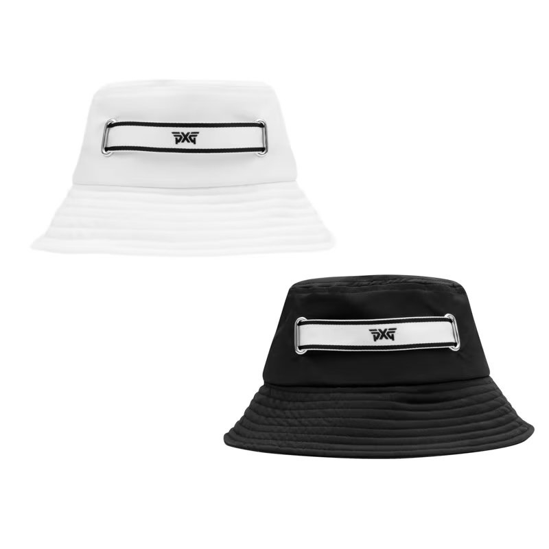 หมวกบักเกตกันแดด-สำหรับกีฬากอล์ฟ-cbp016-bucket-hat-มีสีขาวและสีดำ-free-size