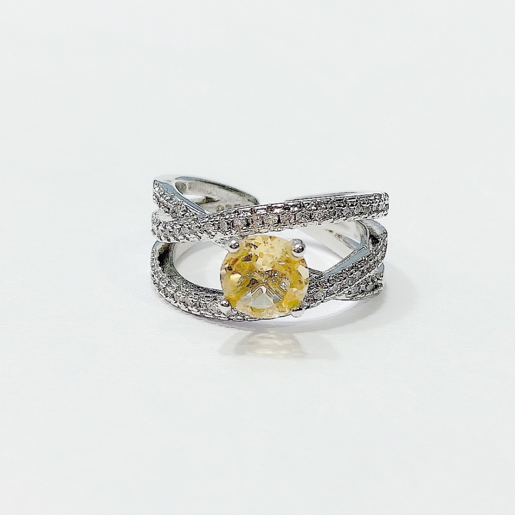 แหวนพลอยซิทริน-citrine-ci1